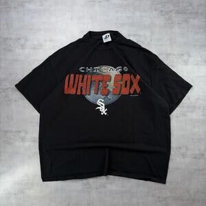 Vintage 00’s Black Dynasty Chicago White Sox MLB Baseball T-Shirt